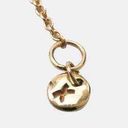 Pre Owned Tiffany & Co. Paloma Picasso Heart Arrow Graffiti 18K Rose Gold Necklace