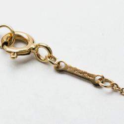 Pre Owned Tiffany & Co. Paloma Picasso Heart Arrow Graffiti 18K Rose Gold Necklace