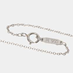 Pre Owned Tiffany & Co. Paper Flower Firefly Platinum Diamond Tanzanite Necklace