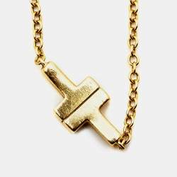 Tiffany & Co. Double T 18k Yellow Gold Bracelet