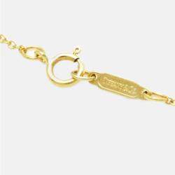 Pre Owned Tiffany & Co. Twisted heart key 18K Yellow Gold Necklace