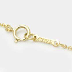 Tiffany & Co. 18K Yellow Gold Open Heart Pendant Necklace