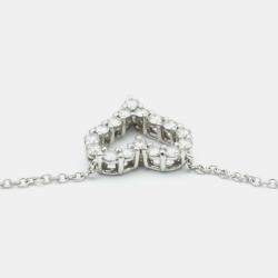 Pre Owned Tiffany & Co. Loving Heart Platinum Diamond Necklace