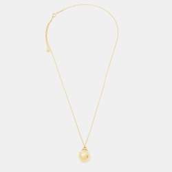 Pre Owned Tiffany & Co.  HardWear Ball 18k Yellow Gold Necklace