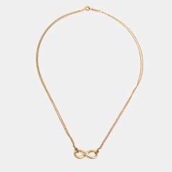 Tiffany & Co. Infinity 18k Rose Gold Necklace