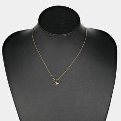 Tiffany & Co 18K Yellow Gold Loving heart Necklace