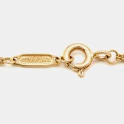 Tiffany & Co. Infinity 18k Yellow Gold Chain Bracelet 