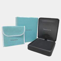 Pre Owned Tiffany & Co. Platinum and Diamond Horseshoe Pendant Necklace