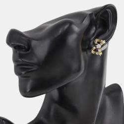 Tiffany & Co. Platinum, 18k Yellow Gold Bow earring