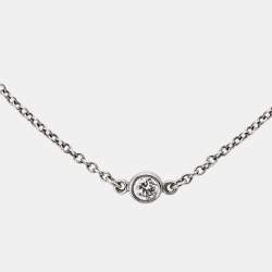 Tiffany & Co. Elsa Peretti Diamonds by the Yard Platinum Bracelet