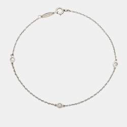 Tiffany & Co. Elsa Peretti Diamonds by the Yard Platinum Bracelet
