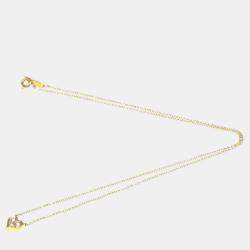 Tiffany & Co. 18K Rose Gold and Diamond Heart Pendant Necklace