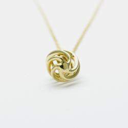 Tiffany & Co. 18K Yellow Gold and Diamond Paloma Picasso Venezia Luce Pendant Necklace
