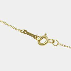 Tiffany & Co. 18K Yellow Gold and Diamond Paloma Picasso Venezia Luce Pendant Necklace
