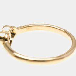 Tiffany & Co. 18K Rose Gold and Diamond Heart Cocktail Ring EU 52