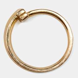 Pre Owned Tiffany & Co. Tiffany T T1 Diamonds 18k Rose Gold Ring Size 51