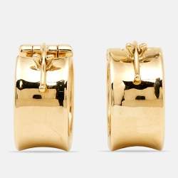 Pre Owned Tiffany & Co. Tiffany 1837 18k Yellow Gold Earrings