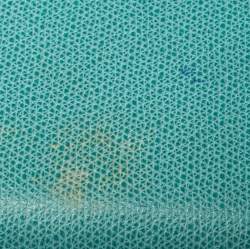 Pre Owned Tiffany & Co. Blue Leather Tri- Fold French Wallet