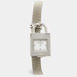 Tiffany & Co. White Stainless Steel 1837 Women's Wristwatch 20 mm