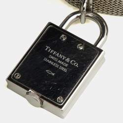 Tiffany & Co. White Stainless Steel 1837 Women's Wristwatch 20 mm