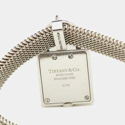 Tiffany & Co. White Stainless Steel 1837 Women's Wristwatch 20 mm