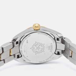 Tissot Mother Of Pearl Two-Tone Stainless Steel PR100 T101.010.22.111.00 Women's Wristwatch 25 mm