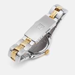 Tissot Mother Of Pearl Two-Tone Stainless Steel PR100 T101.010.22.111.00 Women's Wristwatch 25 mm