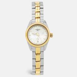 Tissot Mother Of Pearl Two-Tone Stainless Steel PR100 T101.010.22.111.00 Women's Wristwatch 25 mm