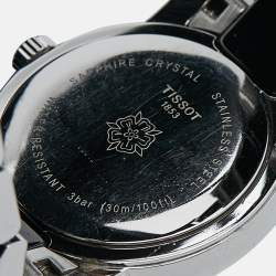 Tissot Black Ceramic Stainless Steel T-Trend T064.210.22.051.00 Women's Wristwatch 28 mm