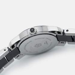 Tissot Black Ceramic Stainless Steel T-Trend T064.210.22.051.00 Women's Wristwatch 28 mm