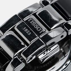 Tissot Black Ceramic Stainless Steel T-Trend T064.210.22.051.00 Women's Wristwatch 28 mm
