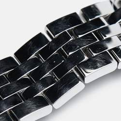 Tissot Silver Diamond Stainless Steel Le Locle T006.207.11.036.00 Women's Wristwatch 29 mm