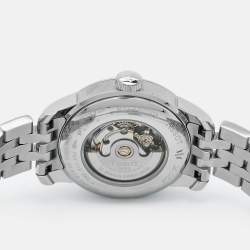 Tissot Silver Diamond Stainless Steel Le Locle T006.207.11.036.00 Women's Wristwatch 29 mm