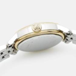 Tissot Mother of Pearl Two Tone Stainless Steel Bridgeport T097010A Women's Wristwatch 29 mm 