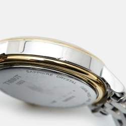 Tissot Mother of Pearl Two Tone Stainless Steel Bridgeport T097010A Women's Wristwatch 29 mm 