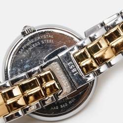 Tissot Mother Of Pearl Two-Tone Stainless Steel Flamingo T094210A Women's Wristwatch 30 mm