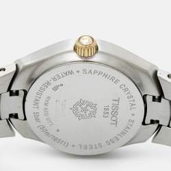 Tissot Mother Of Pearl Two-Tone Stainless Steel T-Round T096.009.22.111.00 Women's Wristwatch 26 mm