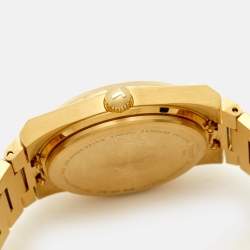 مملوكة مسبقًا Tissot PRX T137.210.33.021.00 Champagne Dial Gold PVD Coated Stainless Steel Women's Wristwatch 35 mm