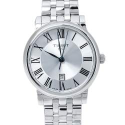 Pre Owned Tissot Silver Stainless Steel Carson Premium T122210A Women's Wristwatch 30 mm