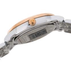 Tissot Silver Two-Tone Stainless Steel Carson Premium T122210A Women's Wristwatch 30 mm