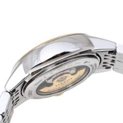 Pre Owned Tissot White Two-Tone Stainless Steel T-Classic Carson T085207A Women's Wristwatch 29 mm