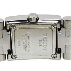 Pre Owned Tissot Black Stainless Steel Classic L804K Women's Wristwatch 21 mm