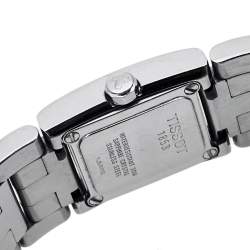 Pre Owned Tissot Black Stainless Steel Classic L804K Women's Wristwatch 21 mm