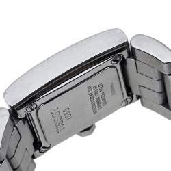 Pre Owned Tissot Black Stainless Steel Classic L804K Women's Wristwatch 21 mm