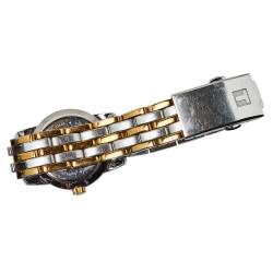 Pre Owned Tissot Mother of Pearl Two Tone Stainless Steel T033210A Women's Wristwatch 28 mm