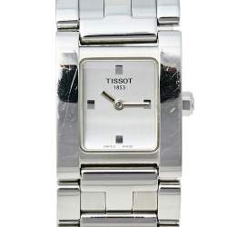 Pre Owned  Tissot Silver Stainless Steel L840K Women's Wristwatch 21 MM x 24 MM