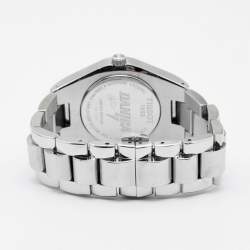 Pre Owned Tissot Silver Stainless Steel Diamond Limited Edition Glam T0432101103100 Women's Wristwatch 32 mm