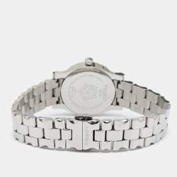 Pre Owned Tissot Mother of Pearl Diamond Stainless Steel Stylis-T T028210A Women's Wristwatch 28MM
