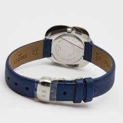 Pre Owned Tissot Mother of Pearl Stainless Steel Satin Precious Flower T03.1.235.80 Women's Wristwatch 30 mm