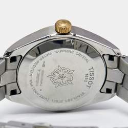 Pre Owned Tissot Silver Two Tone Stainless Steel PR100 T101210A Women's Wristwatch 33 mm